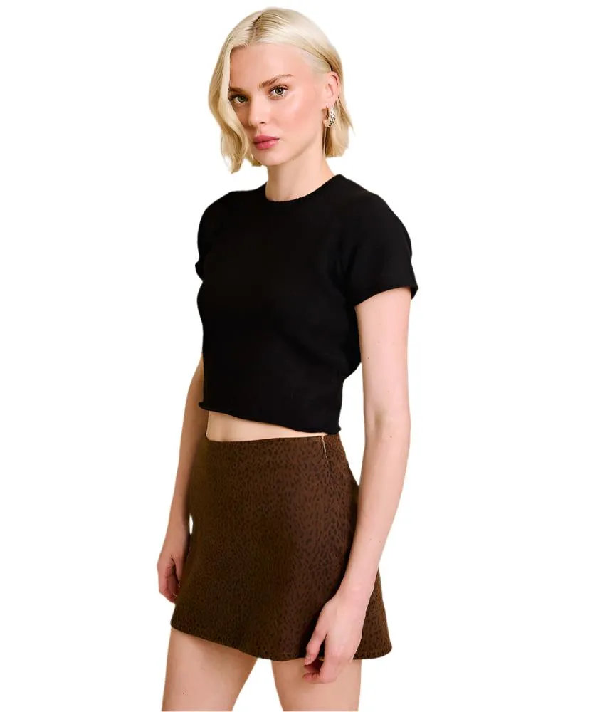 Abigail Short Sleeve Sweater Top