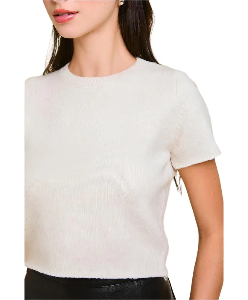 Abigail Short Sleeve Sweater Top