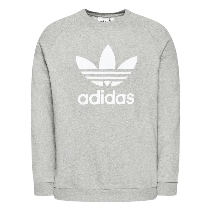 Adidas Mens Classic Crewneck - Grey