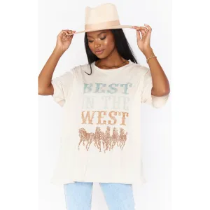 Airport Tee- Western Graphic