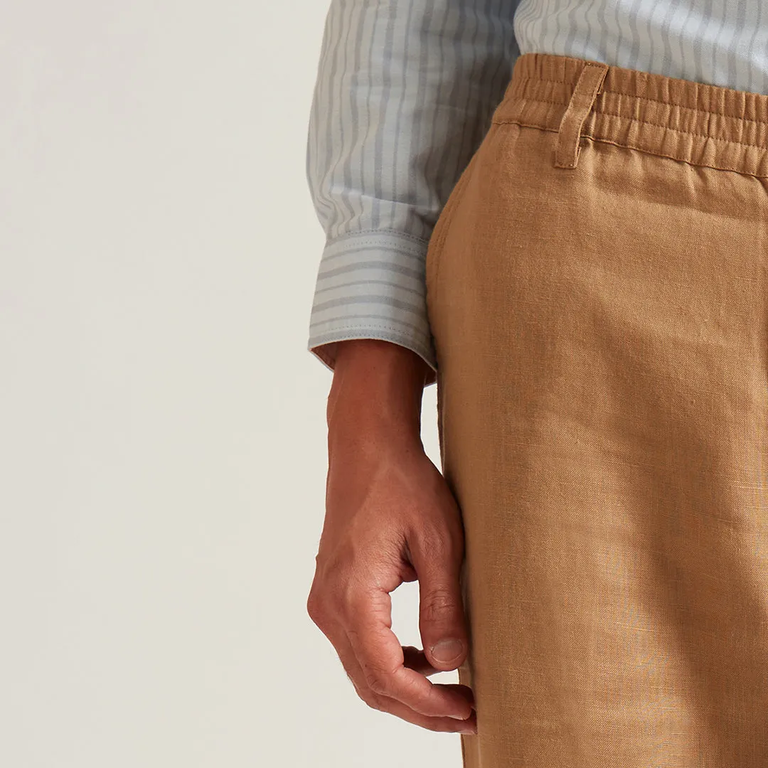 B77 Men's Relaxed Linen Pants