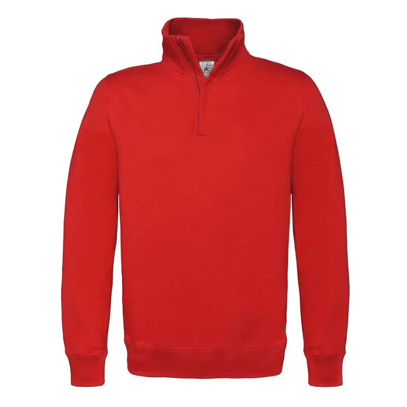 B&C 1/4 Zip Sweatshirt