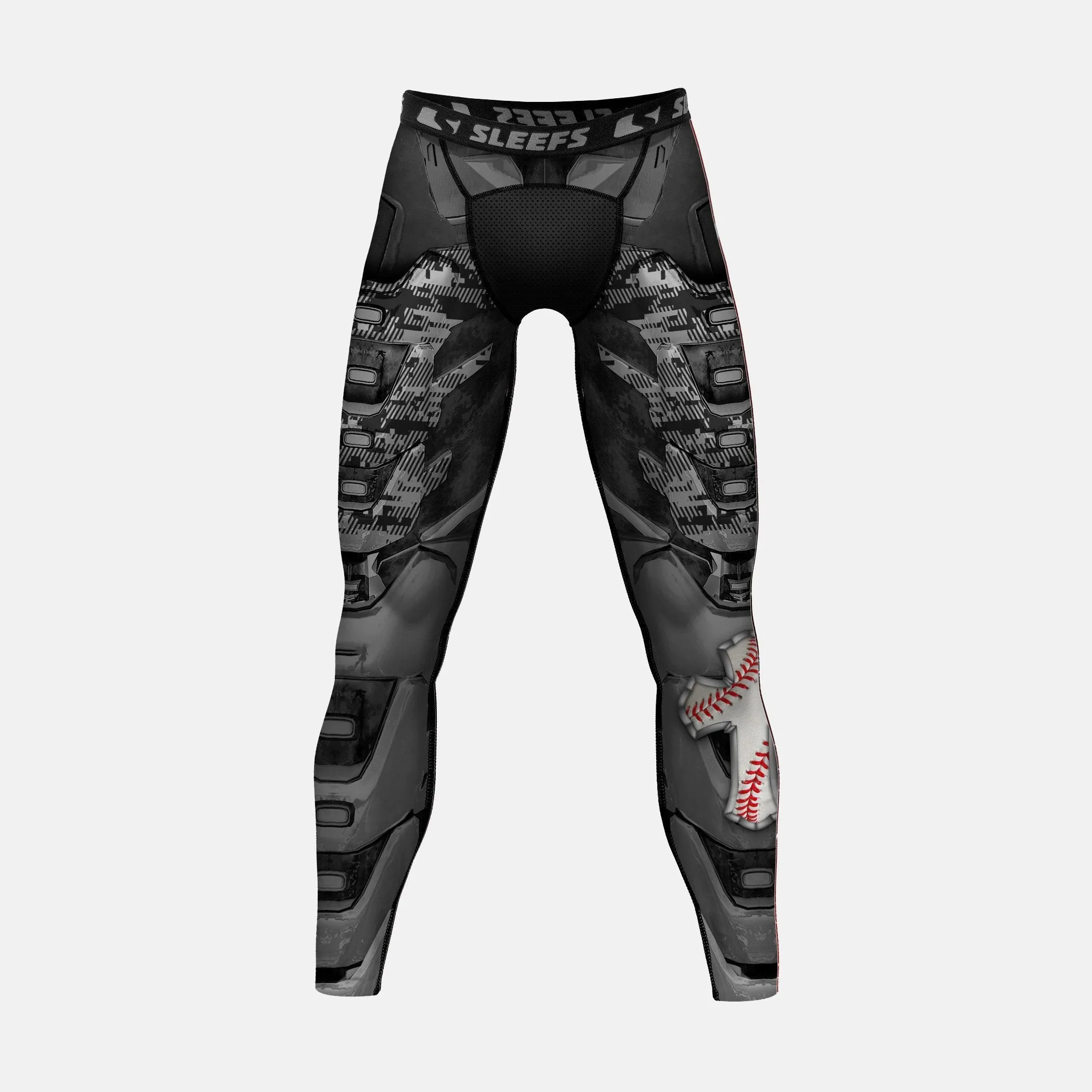 Baseball Cross Compression Tights / Leggings