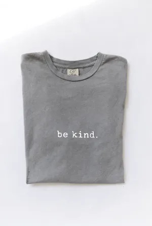 BE KIND. Mineral Graphic Top