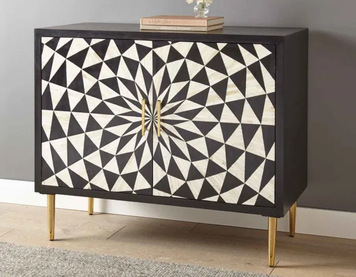 Benzara Accent Cabinet