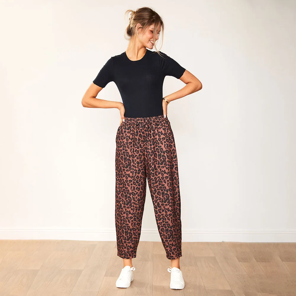 Blaire Trousers (Leopard)