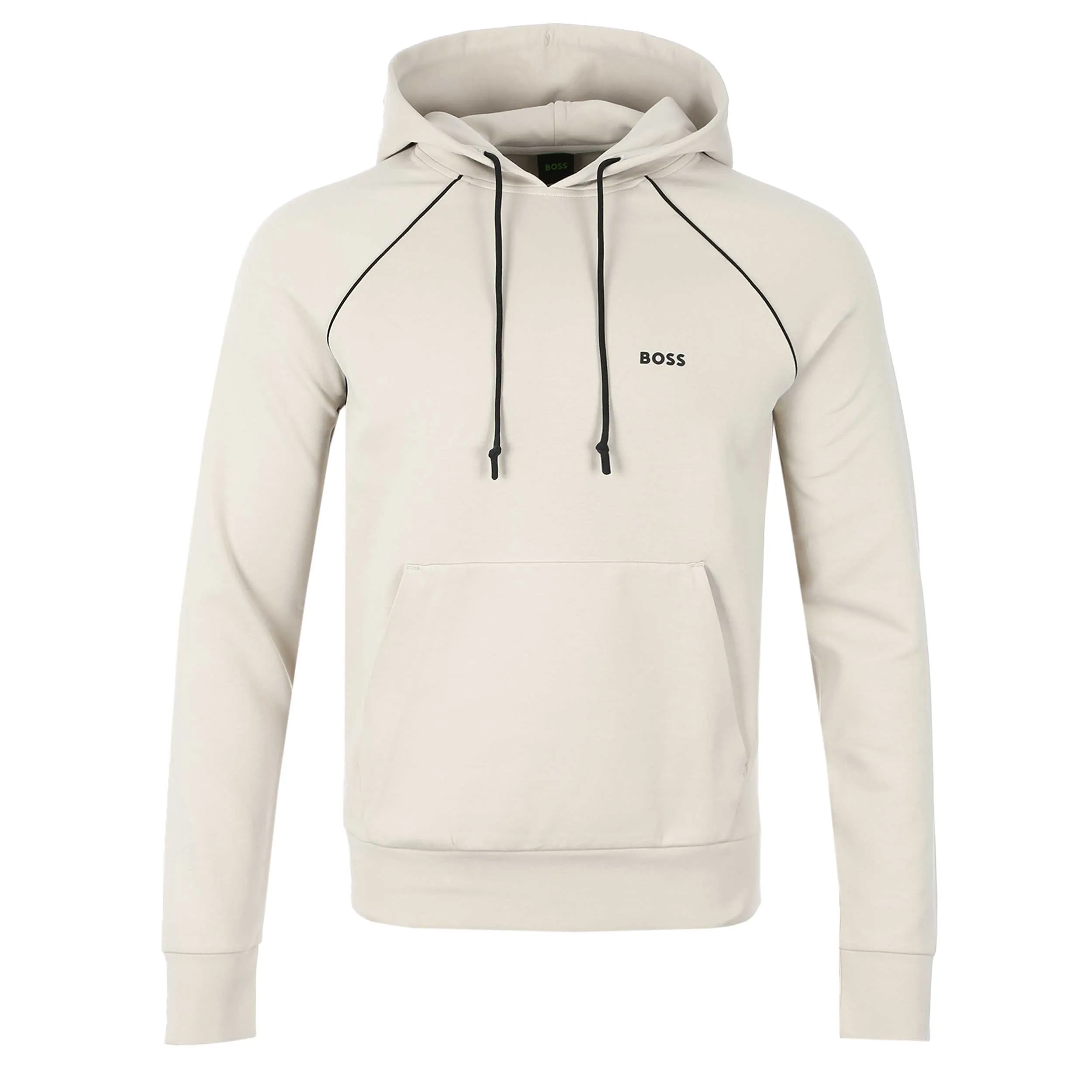 BOSS Soody 1 Hoodie Sweatshirt in Light Beige