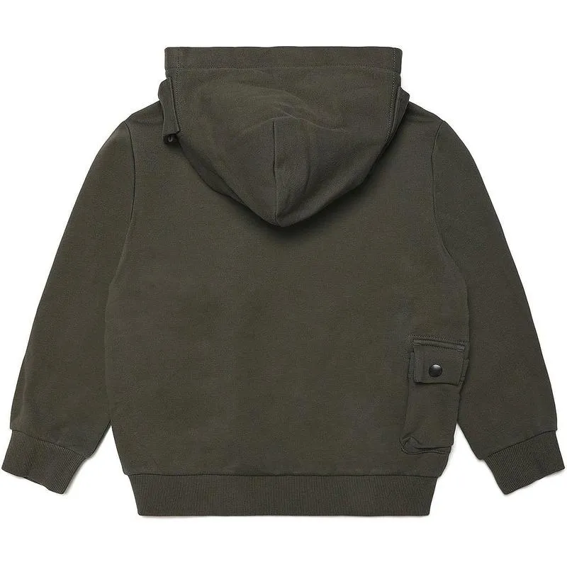 Boys Khaki Serpock Hoodie