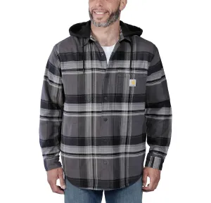 Carhartt Rugged Flex Flannel Fleece Lined Hooded Shacket