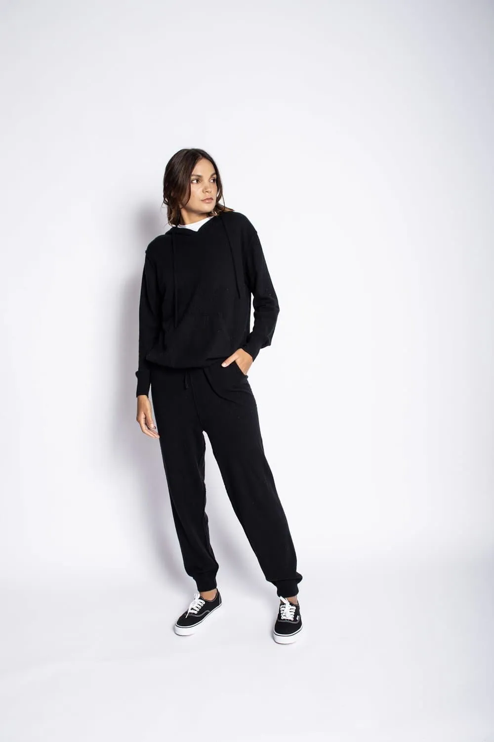 Cashmere Loungewear Sweatsuit Two Piece Set