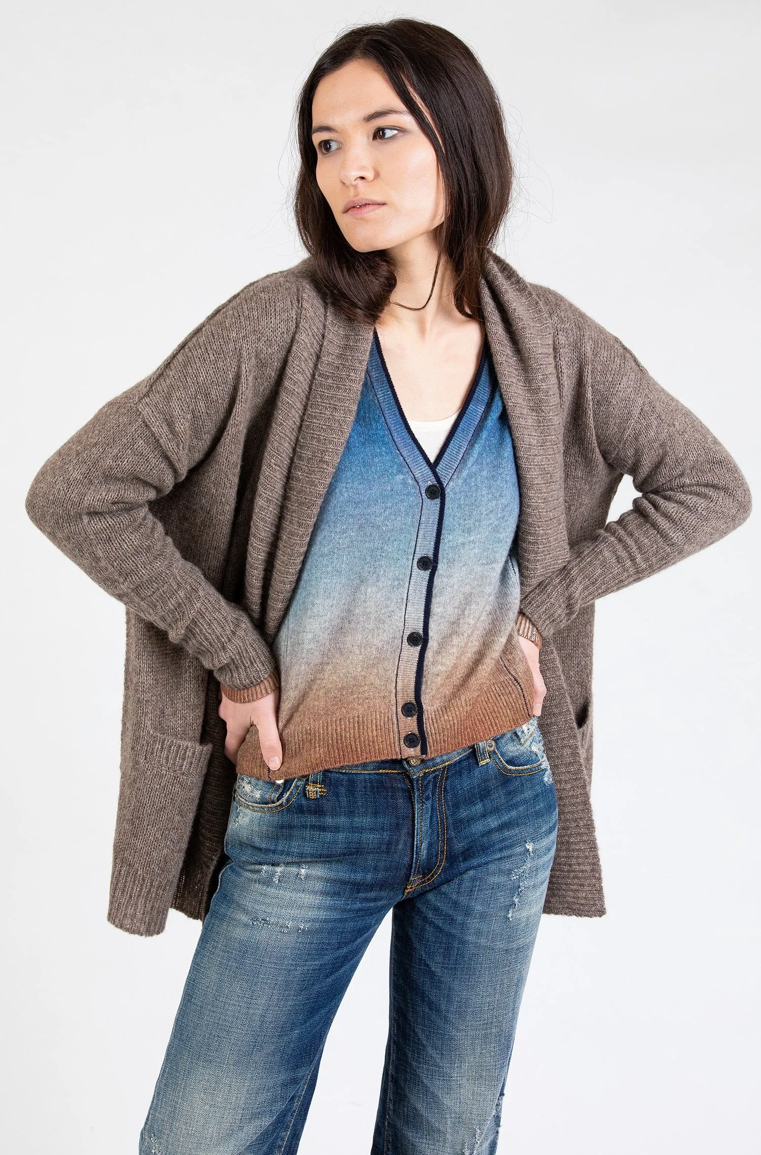 Cozy Cardigan, Hazelnut