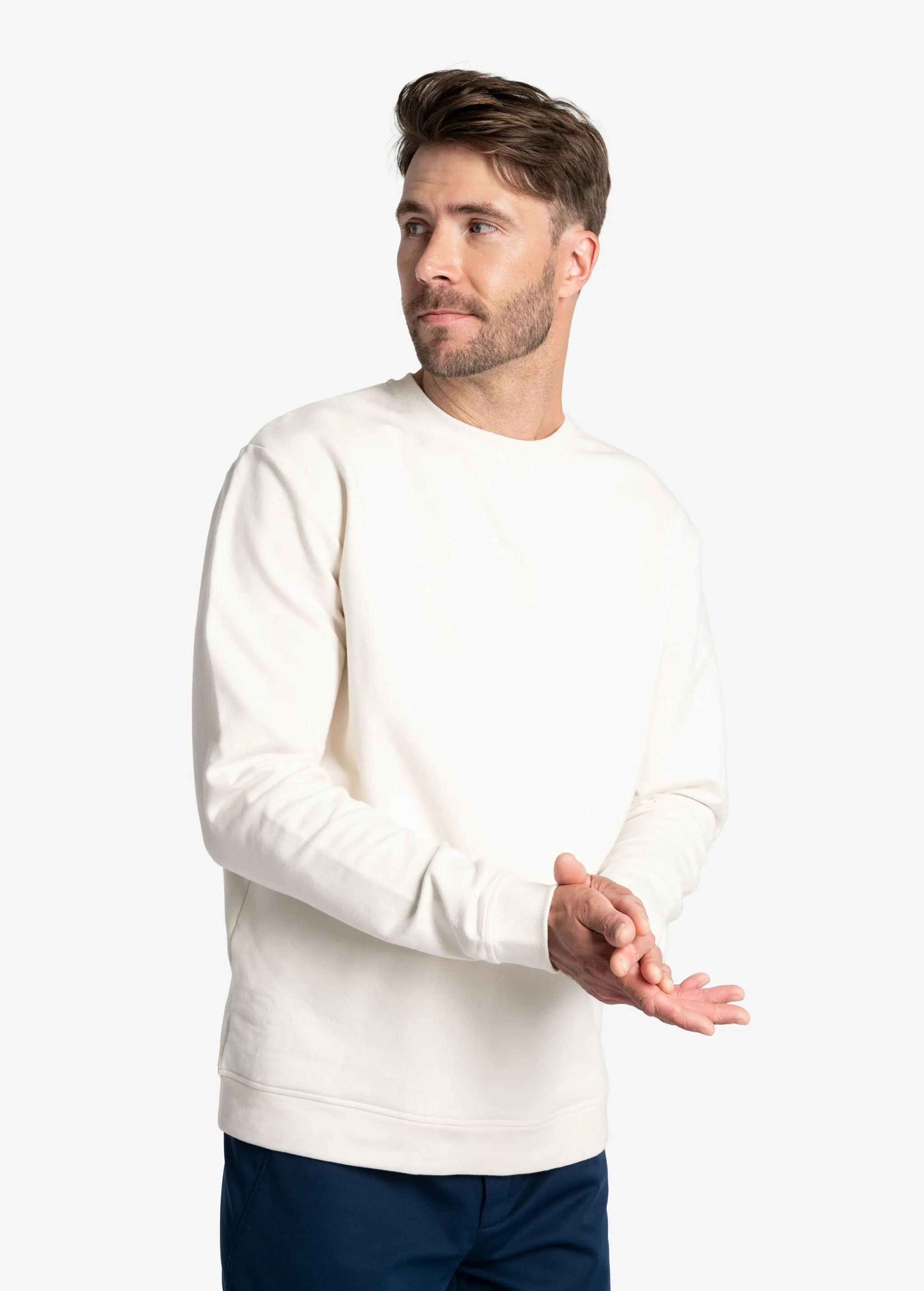 Easy Crew Neck Pullover