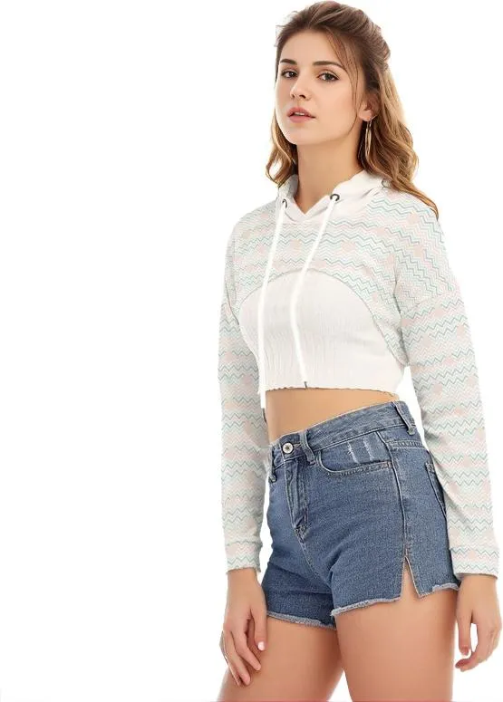 Easy Days Teen's Smock Cropped Hoodie