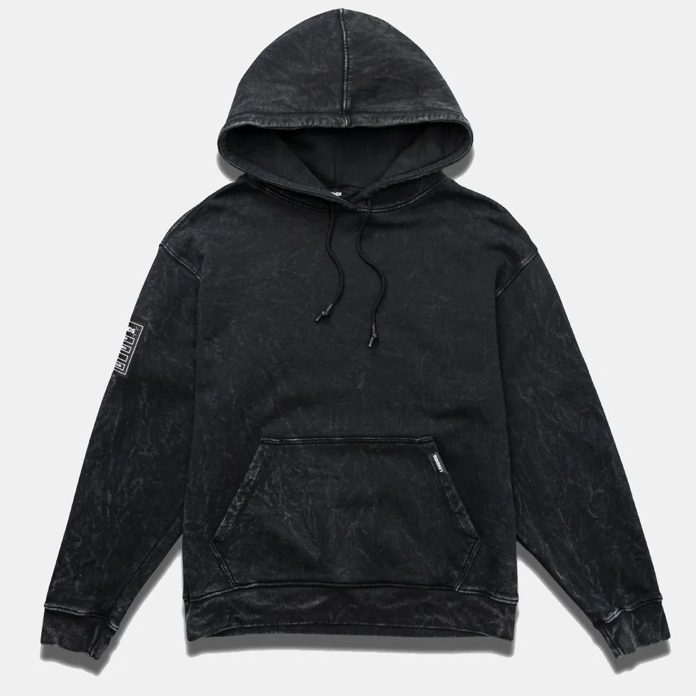 Fairfax 1.0 Washed Black Hoodie - Stylish and Comfortable Unisex Sweatshirt