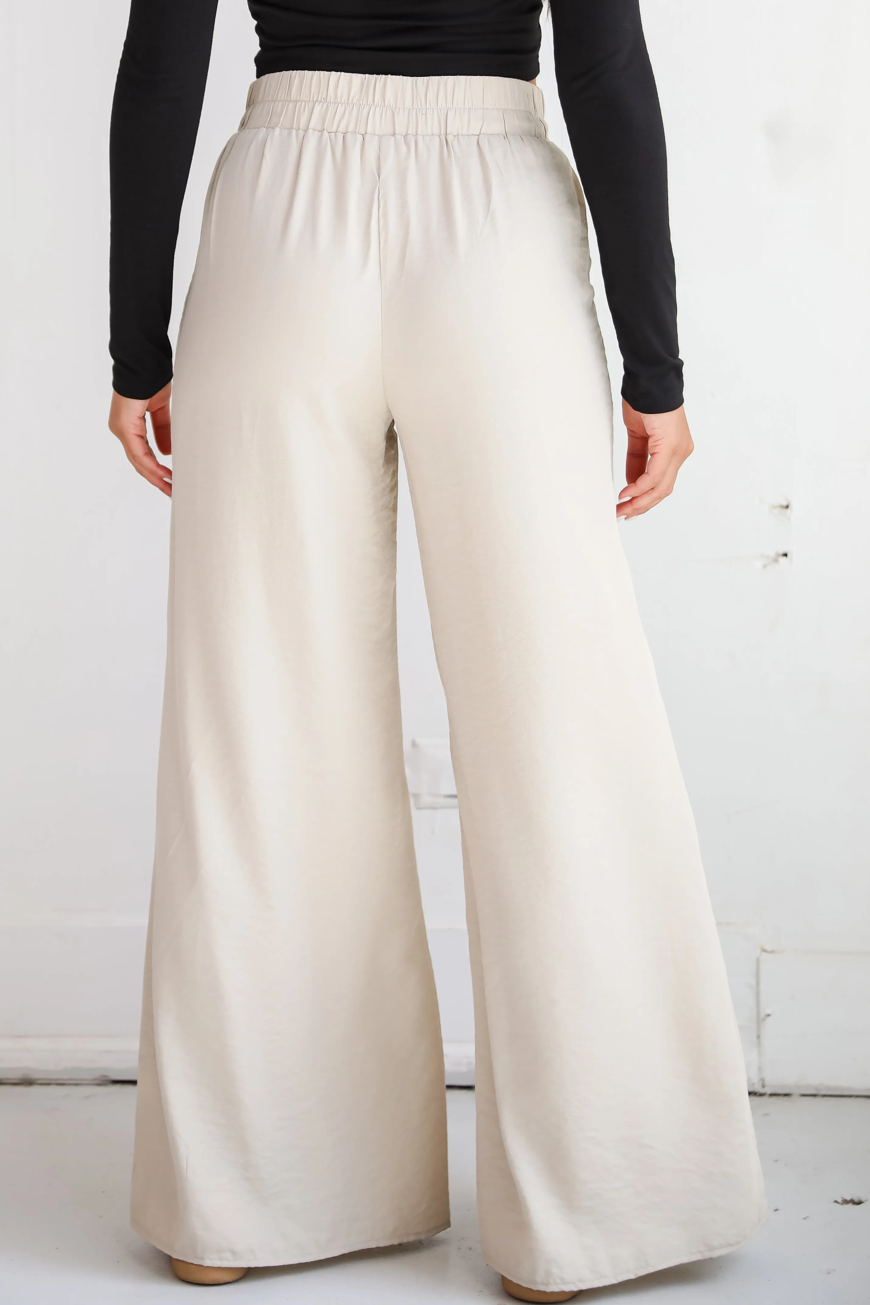 FINAL SALE - Positively Delightful Wide Leg Pants