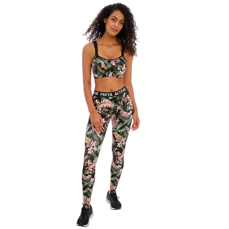 Freya Ecosculpt Exercise Leggings Jungle Black