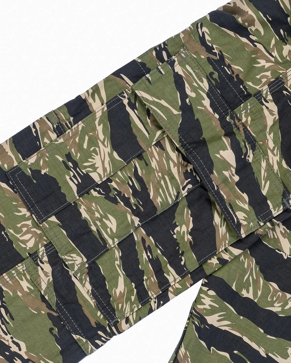 Iron Heart IH-737-TSC Satin Camouflage Cargo Pants - Tiger Stripe