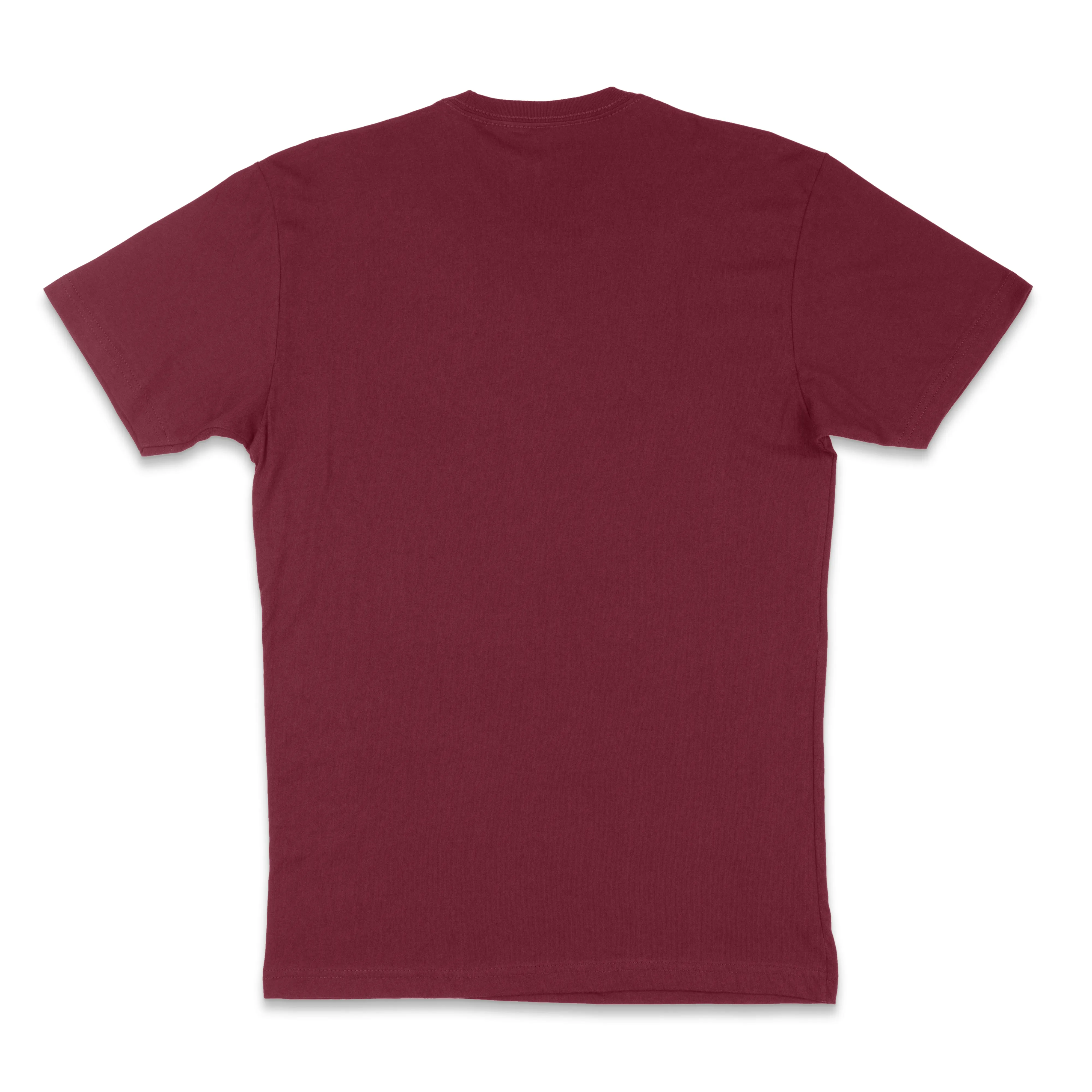 Lightweight Short Sleeve Tee - Maroon