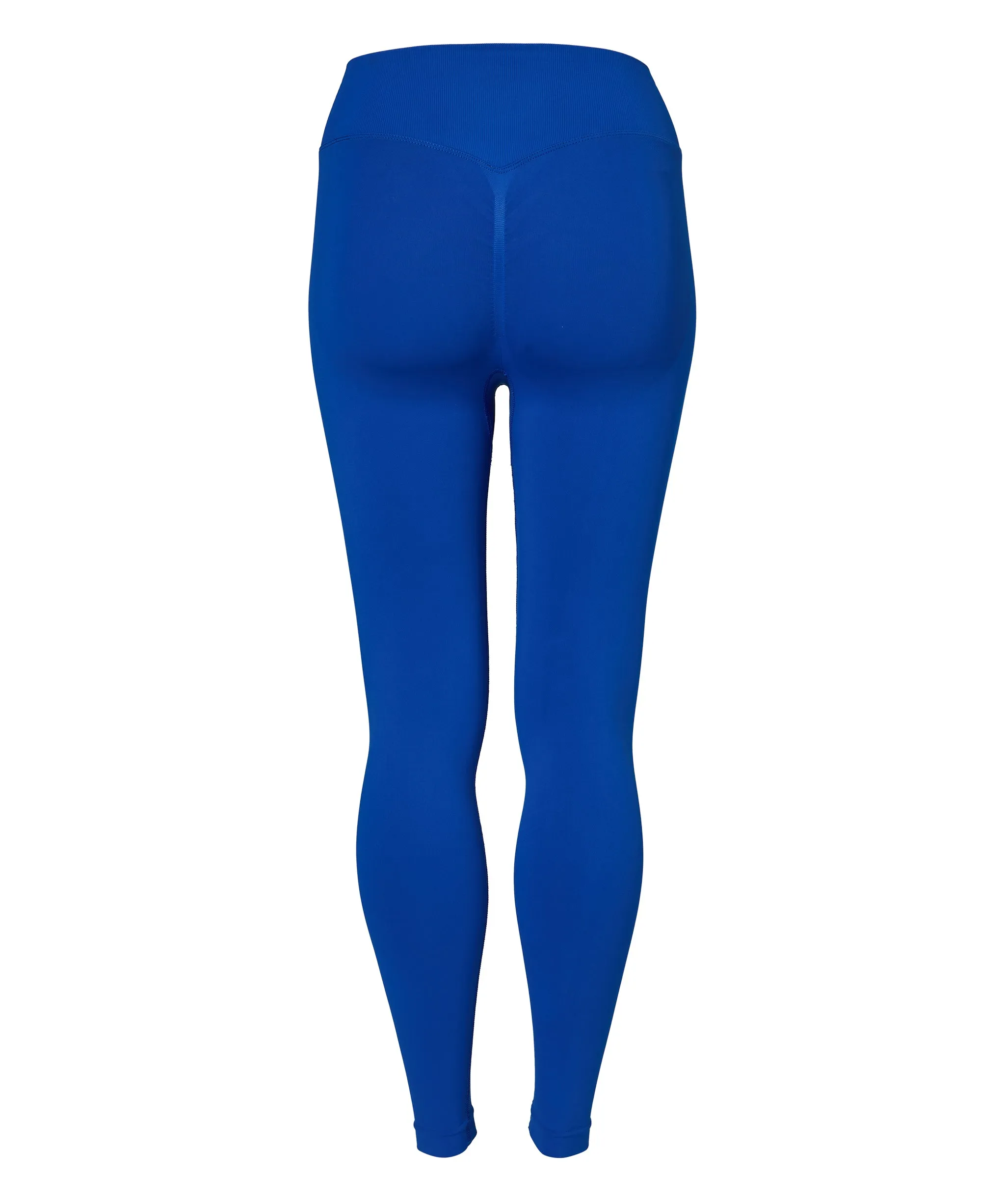 Luscious Seamless Full Length Leggings Electric Blue