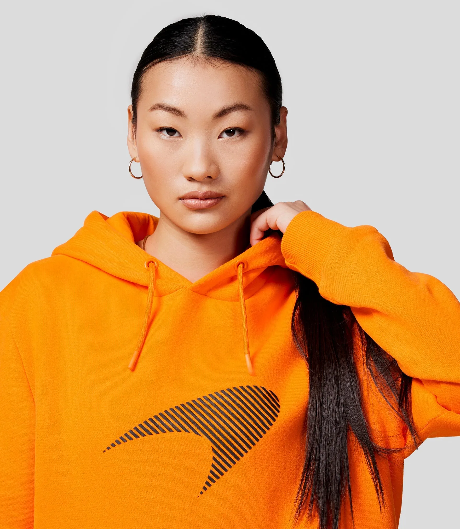 McLaren 2024 Unisex Speedmark Hoodie - PAPAYA