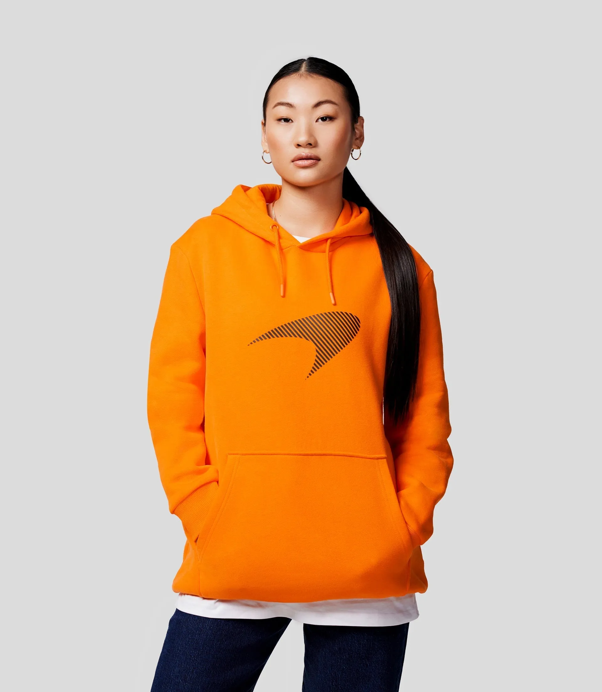 McLaren 2024 Unisex Speedmark Hoodie - PAPAYA