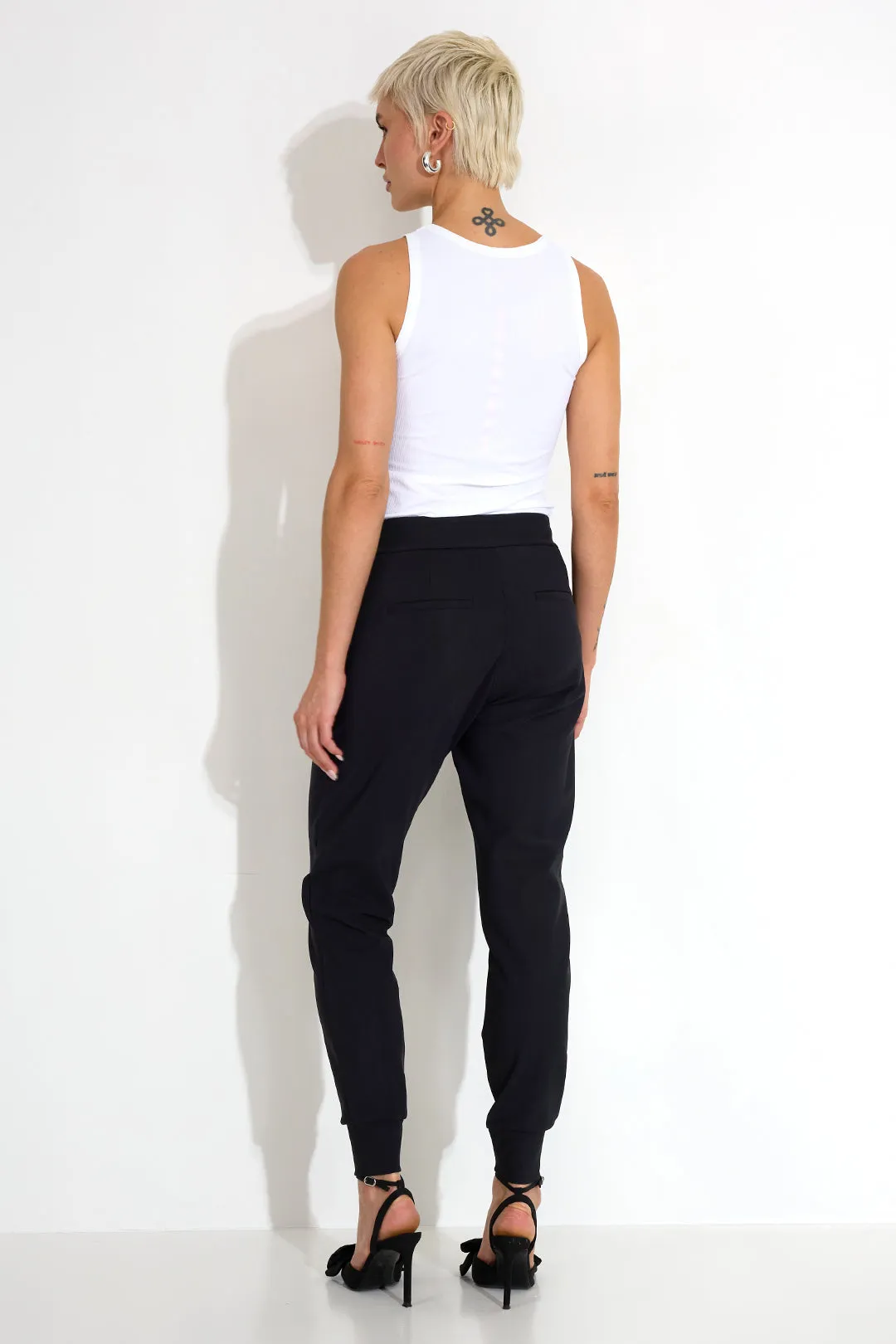 Move Trousers Sporty Relaxed Fit Black