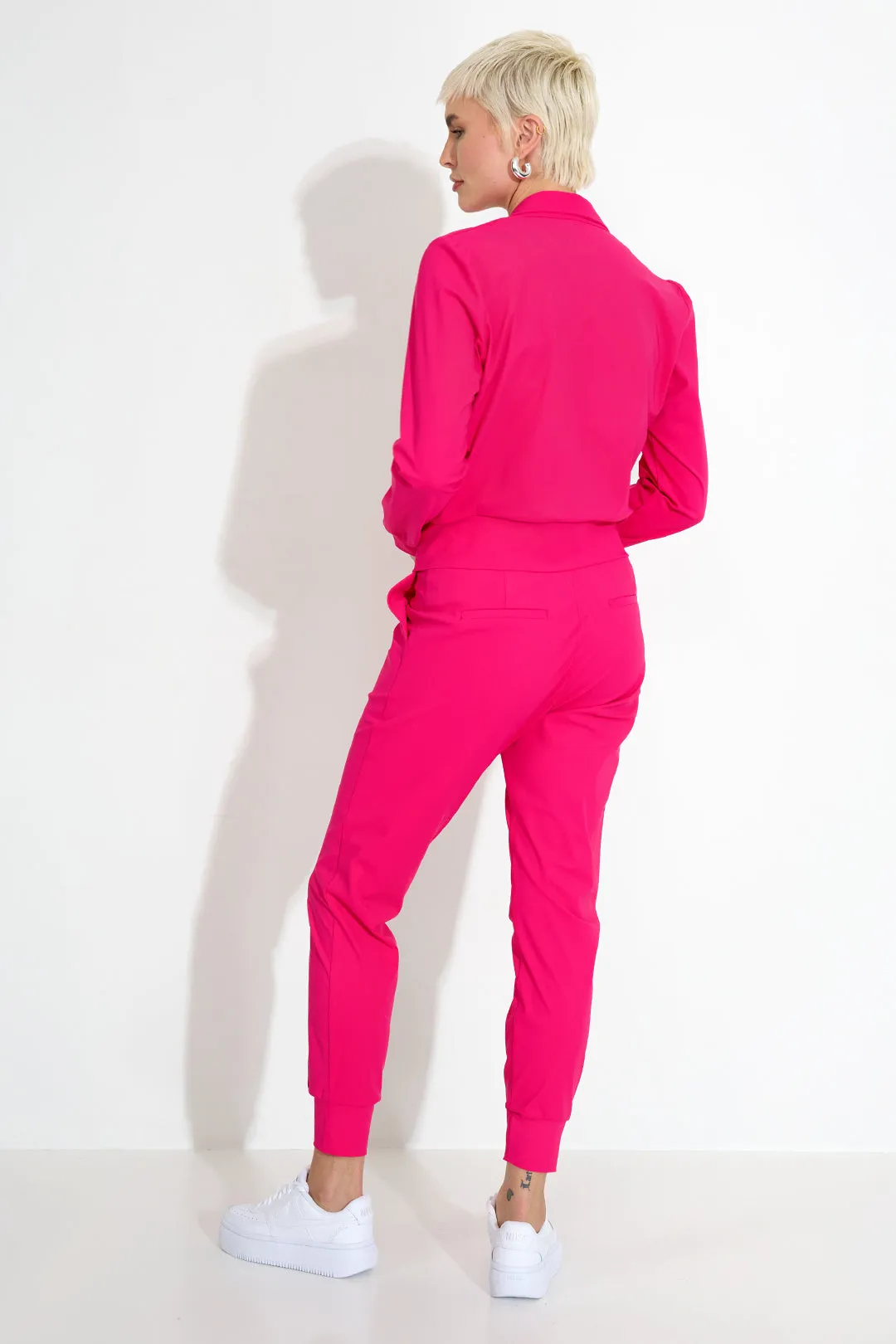 Move Trousers Sporty Relaxed Fit Pink