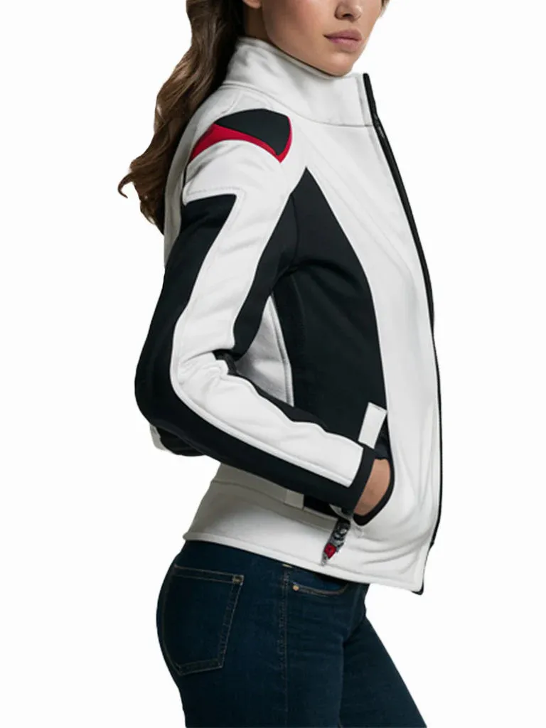 Queen Lady Moto Leather Jacket