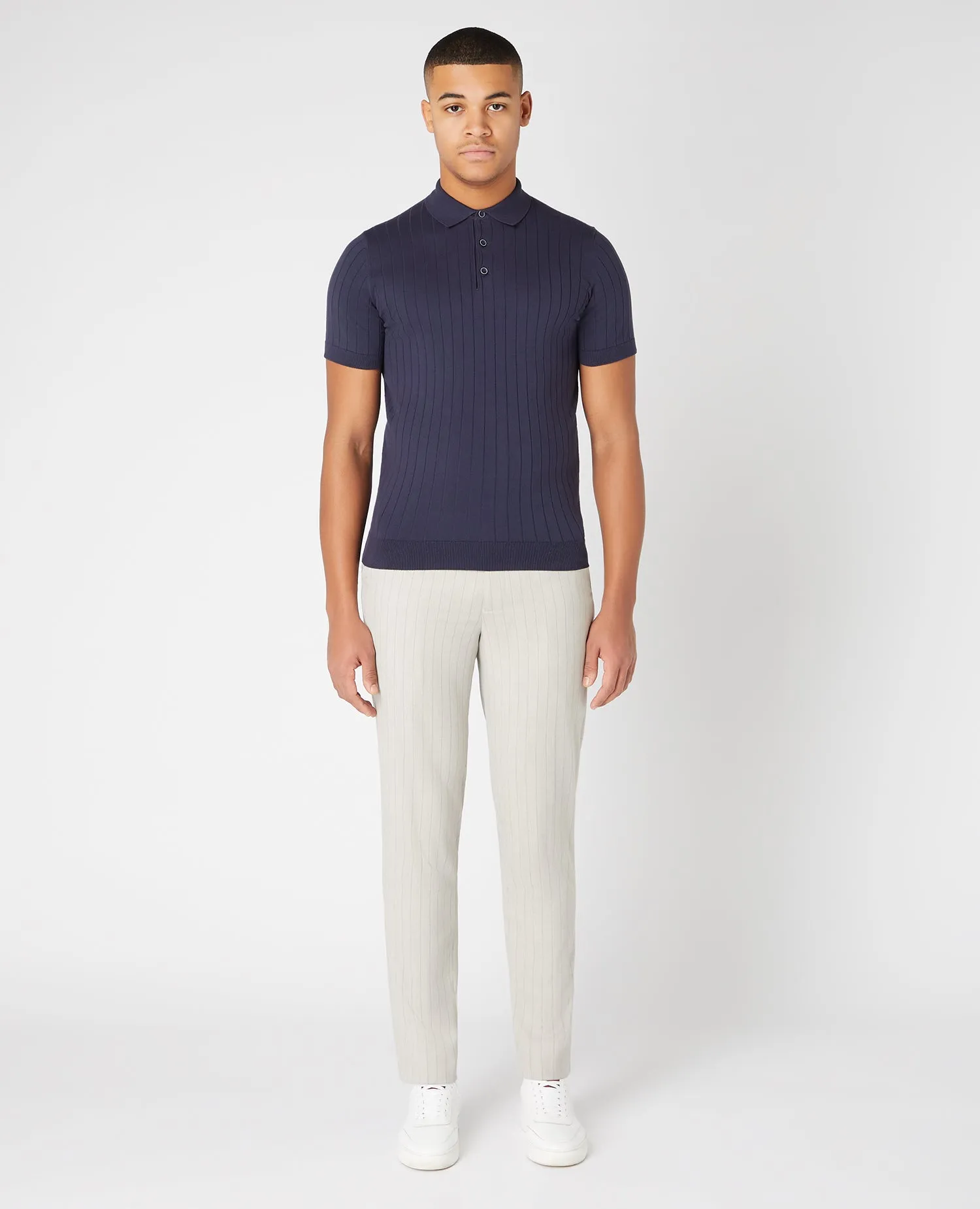 Relaxed Fit Formal Trousers