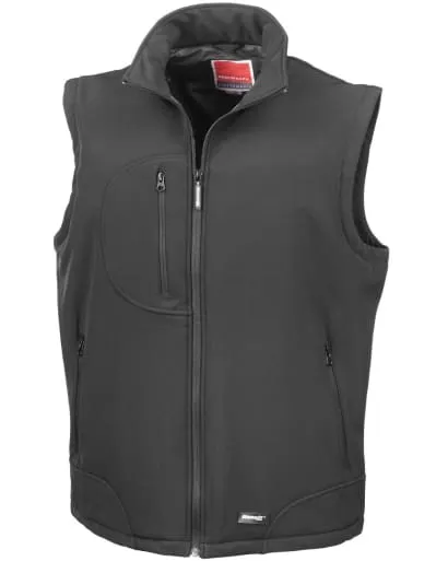 Result Softshell Gilet Bodywarmer Sizes: S - 2XL -R123X