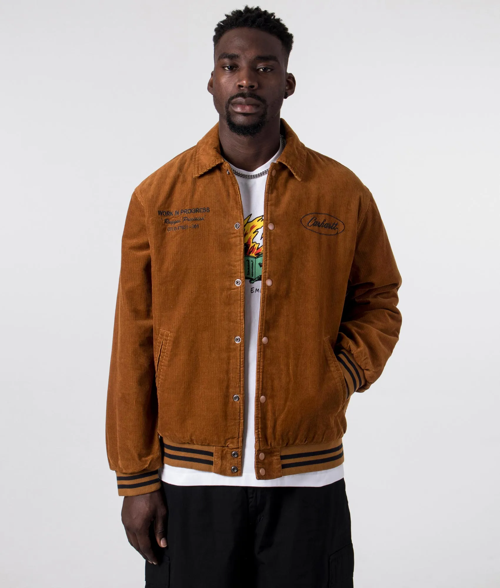 Rugged Letterman Jacket