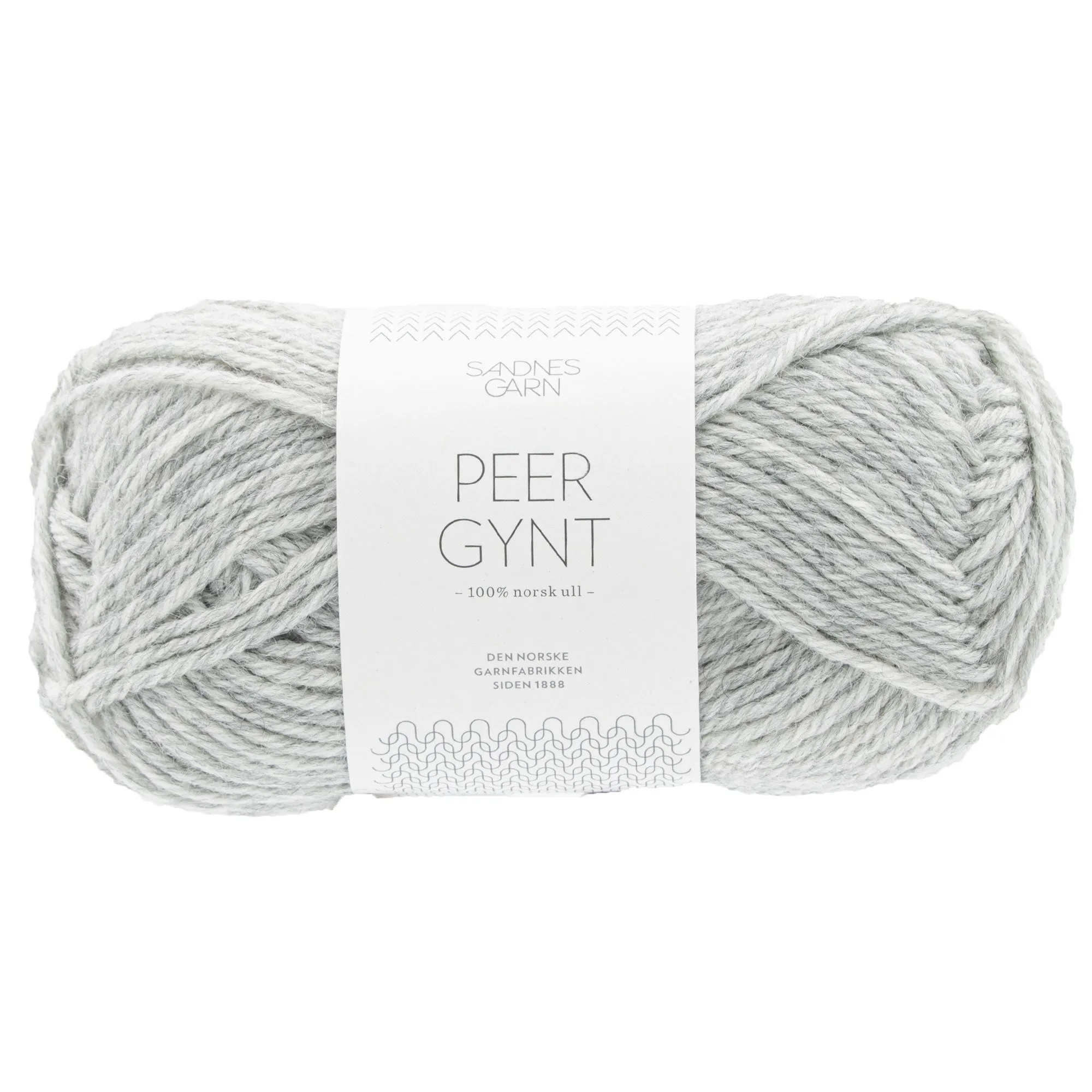 Sandnes Garn  Peer Gynt Yarn - 1032 Lt Gray Heather