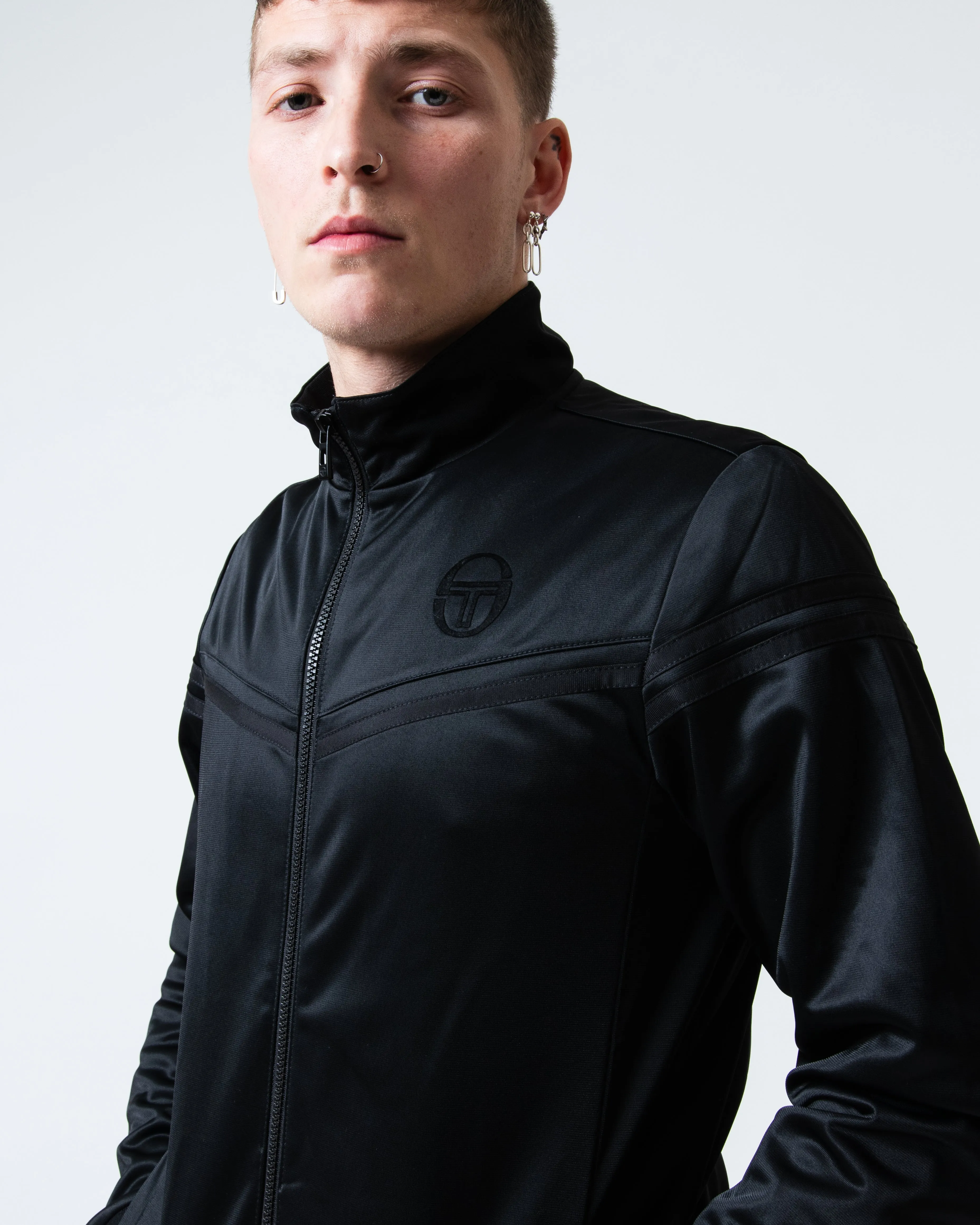 Sergio Tacchini Zone TrackTop Black