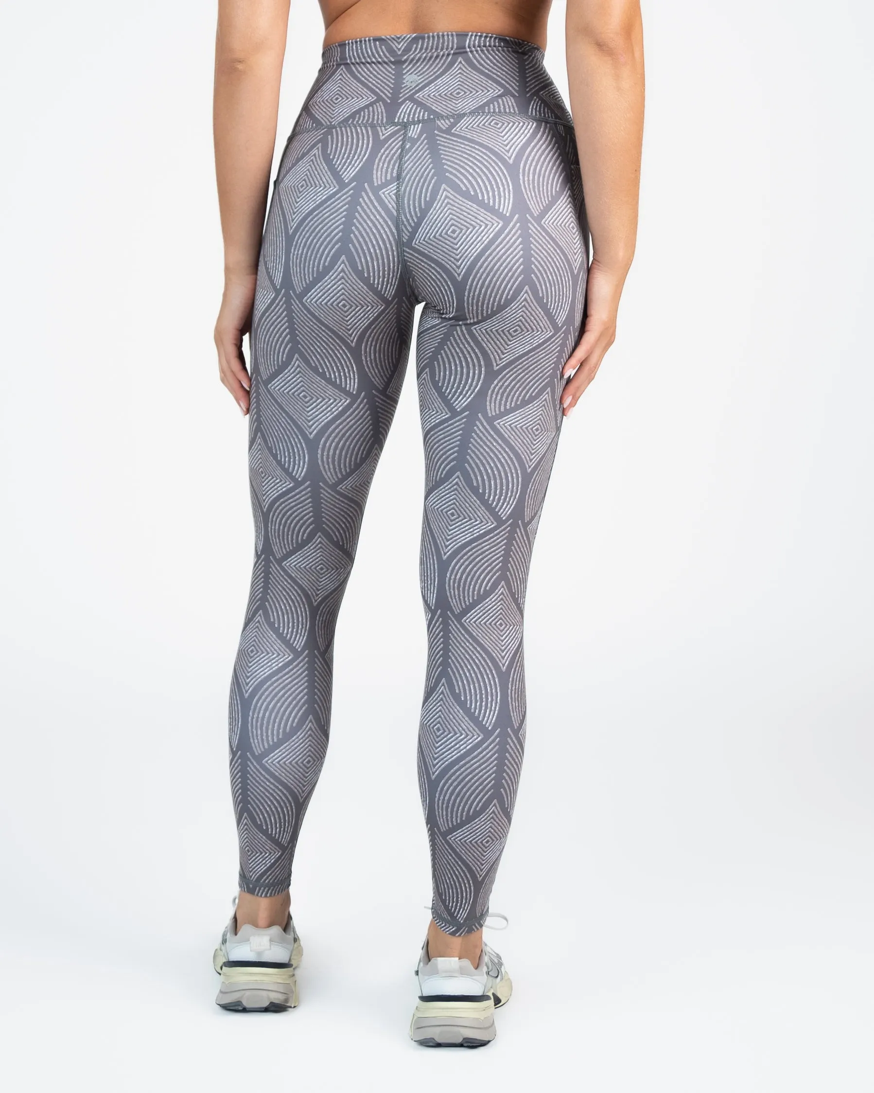 Shakti Leggings (27 in. inseam) - Grey Peacock