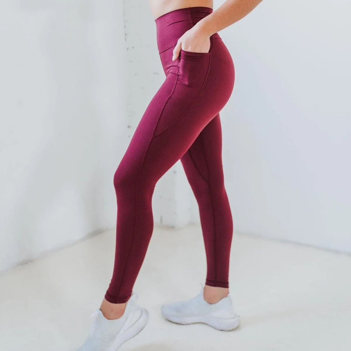 Skin Shakti Leggings - Mulberry