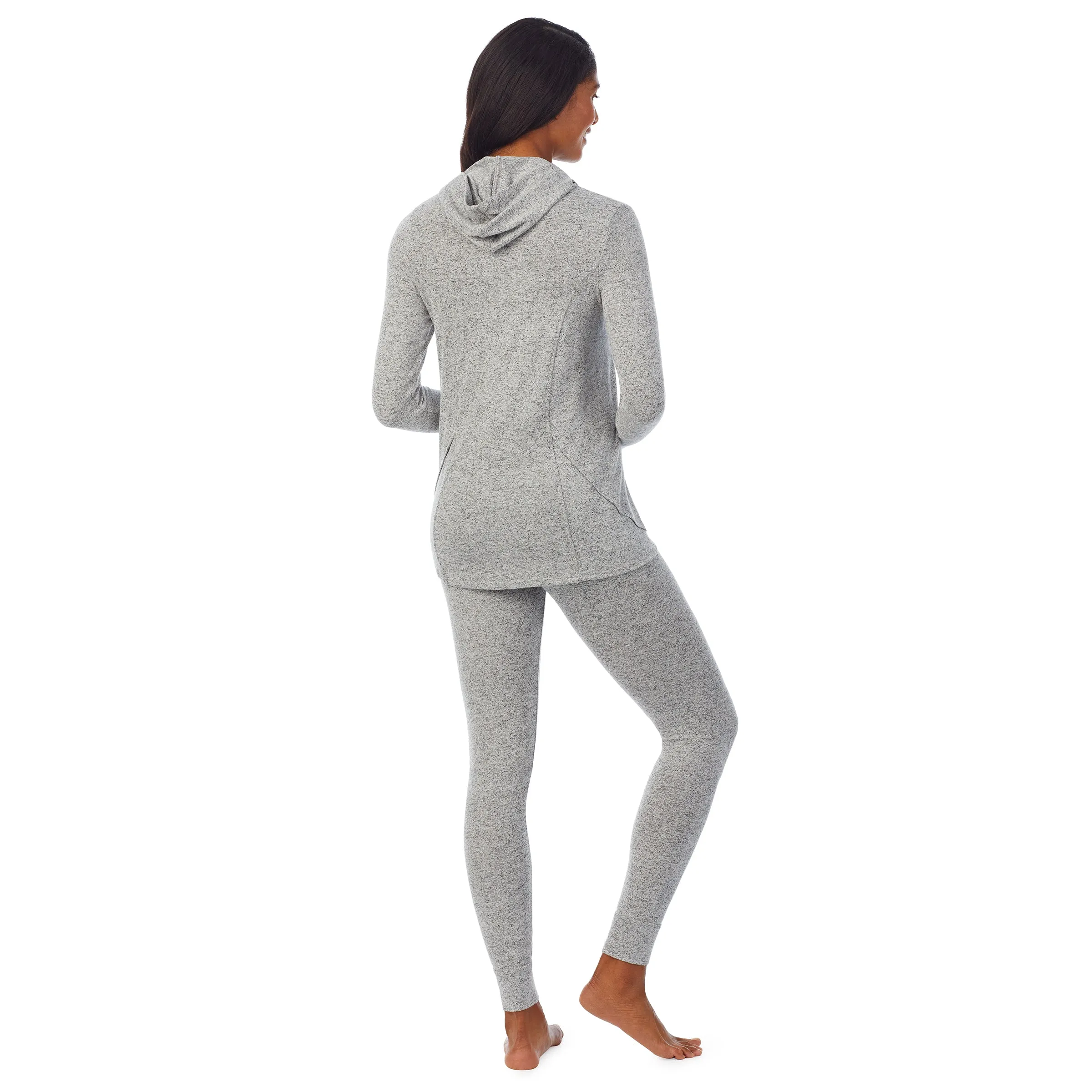 SoftKnit Long Sleeve Tunic Hoodie