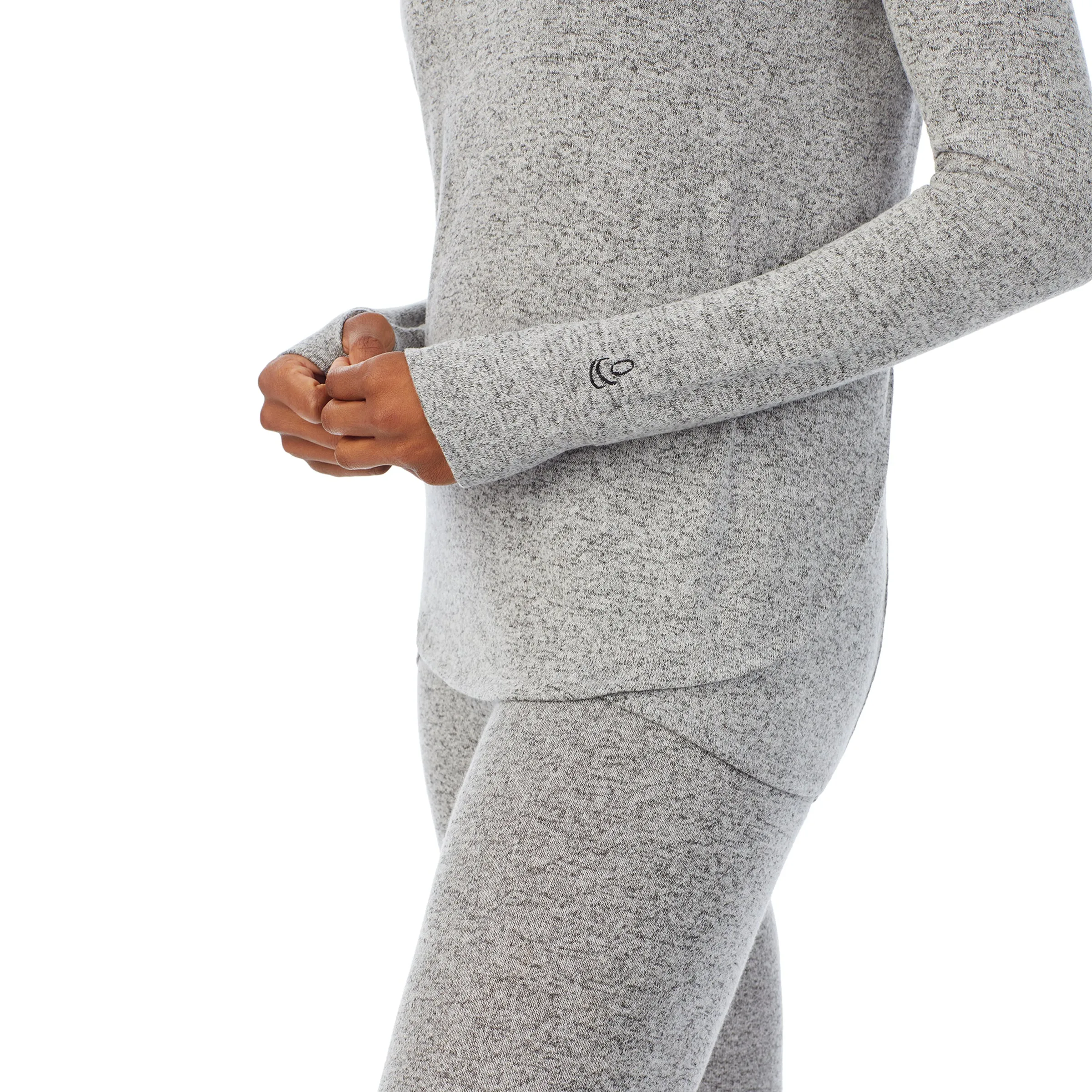 SoftKnit Long Sleeve Tunic Hoodie