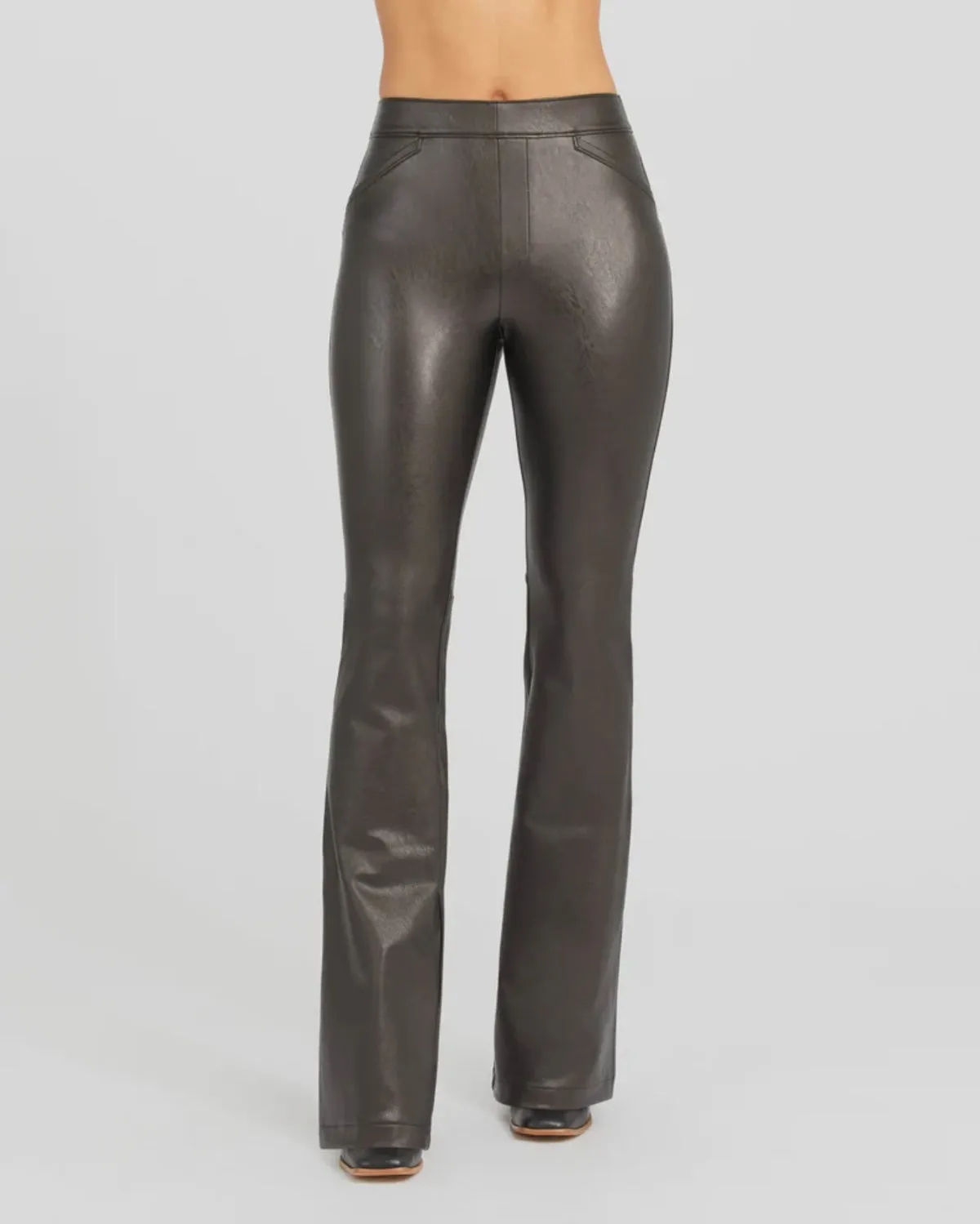 Spanx, Leather-Like Flare Pant