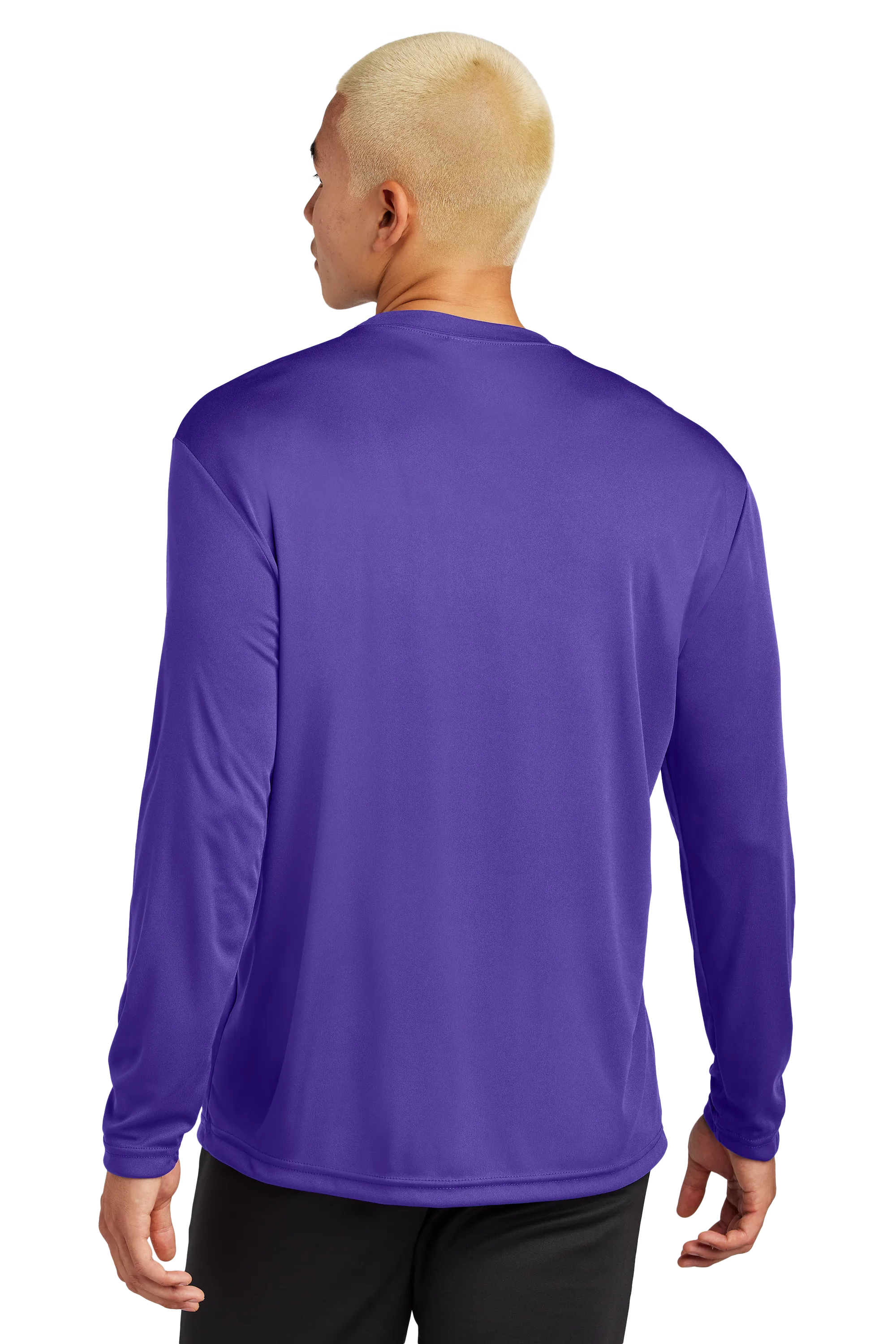 Sport-Tek® Long Sleeve PosiCharge® Competitor™ Tee - Purple