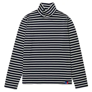 The Men's Turtleneck - Navy/Cream