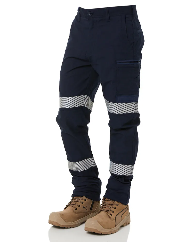 Tradies WP-3T Taped Stretch Pants Value Pack - Navy