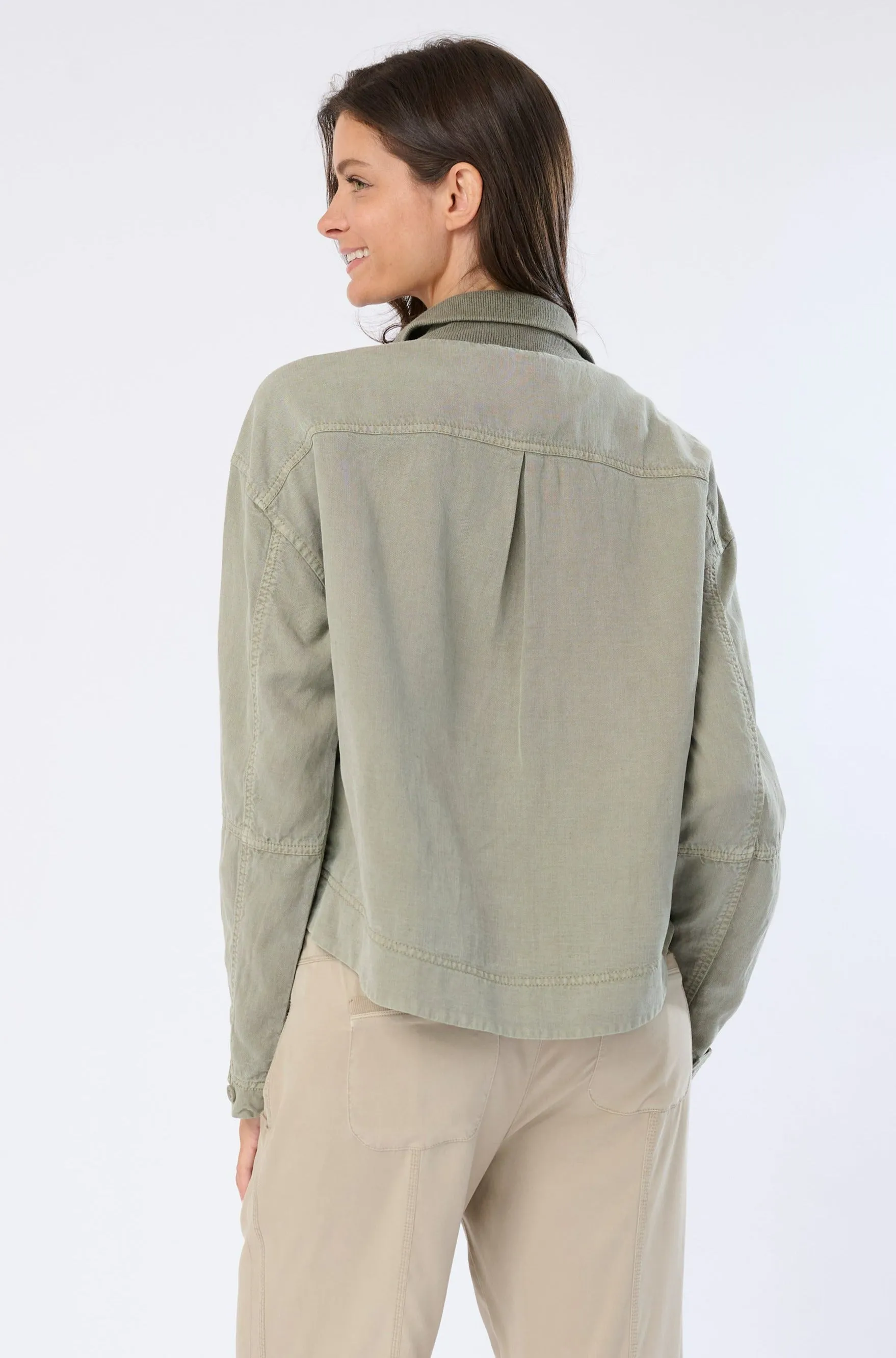 Ula Lightweight Linen Jacket