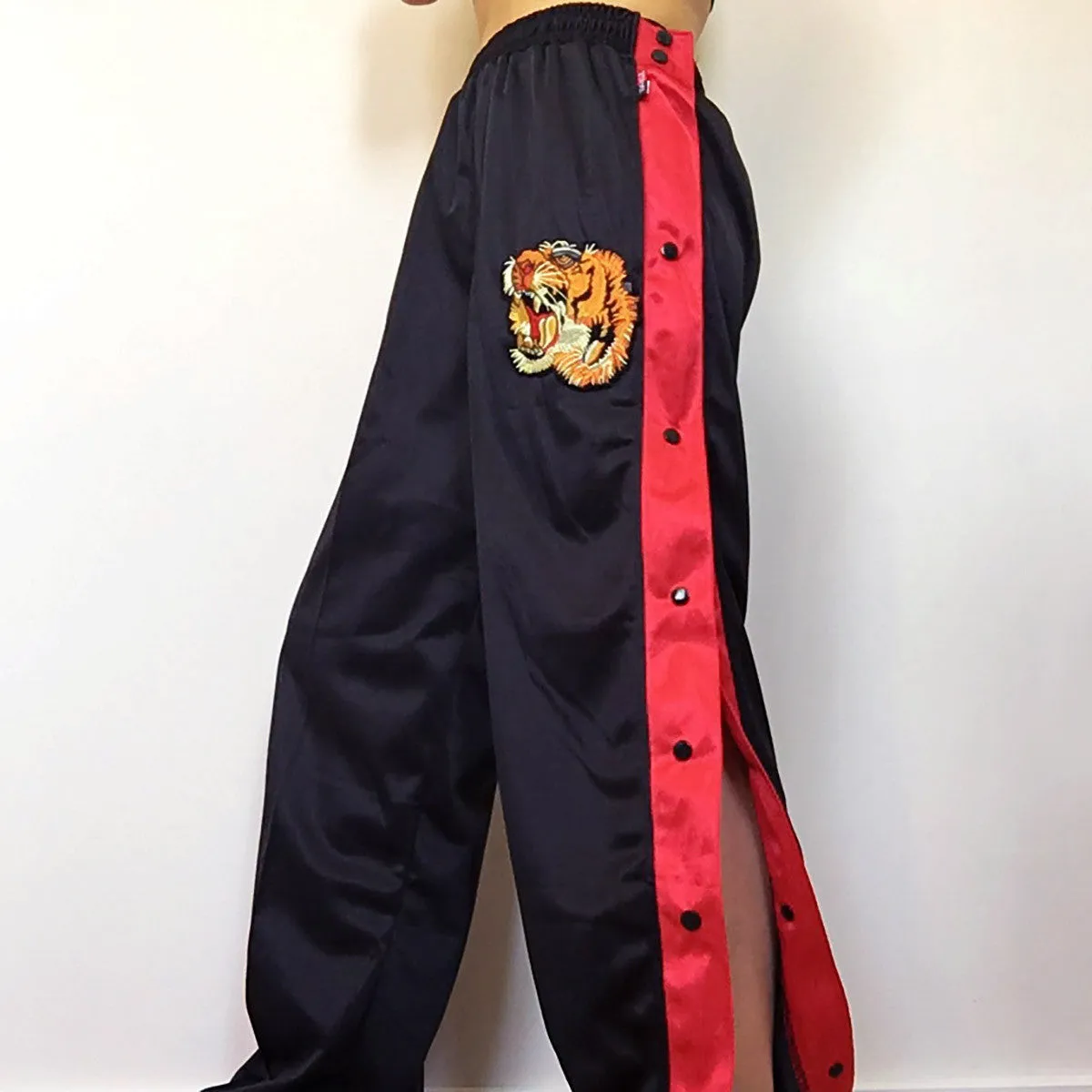 UNISEX TIGER HEAD POPPER BUTTONS TRACKSUIT