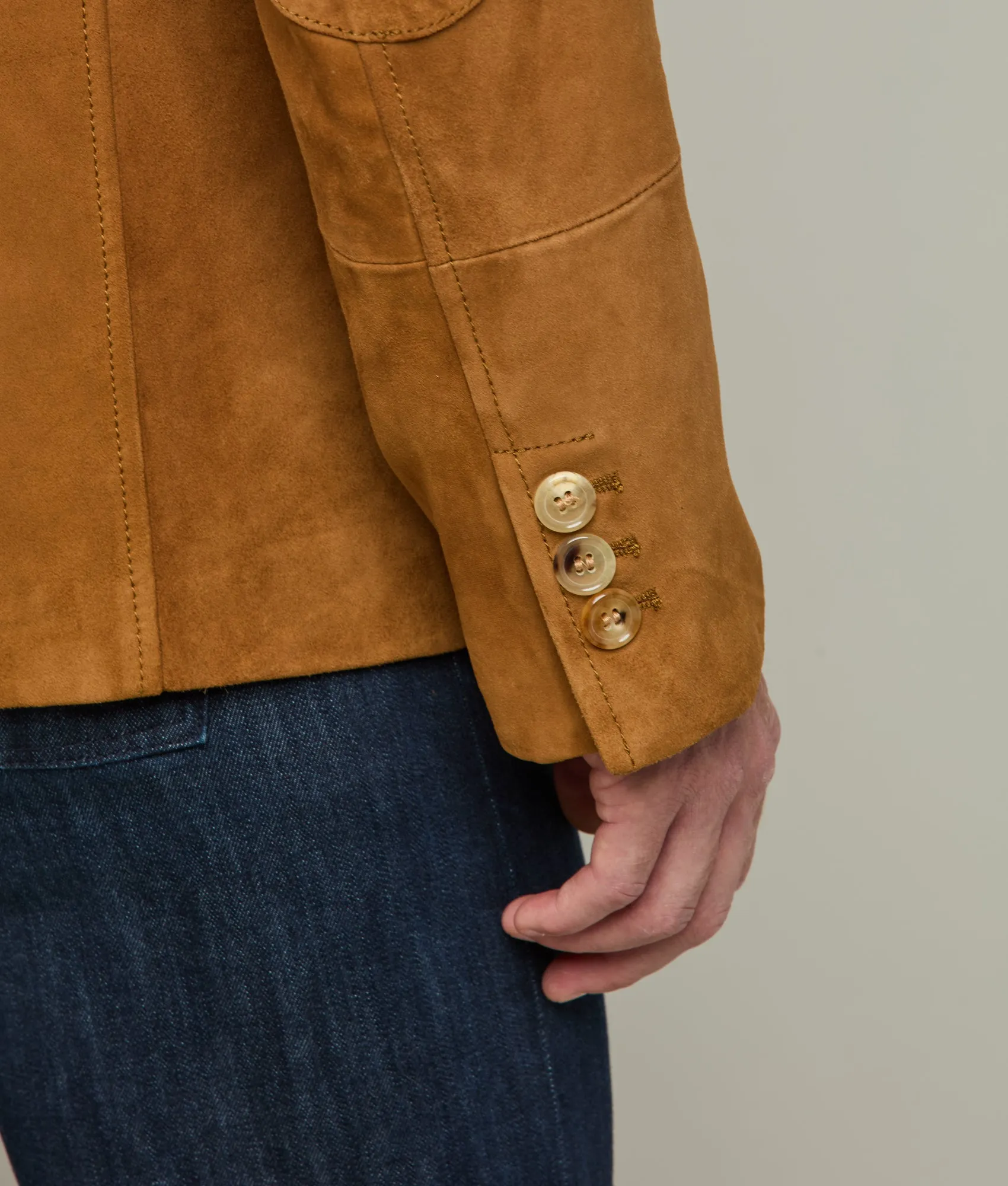 Western Yoke Sport Coat :: Camel