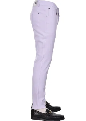 White Signature 5-Pocket Tech Pants