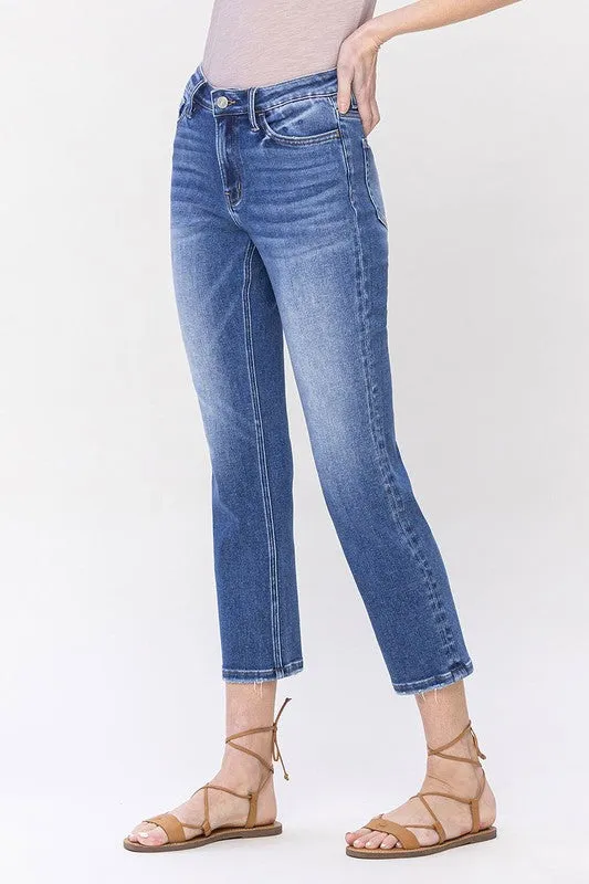 Whitney Ankle Straight Jean (Lovervet By Vervet)